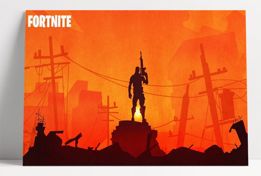 Fortnite Peinture Coucher de Soleil