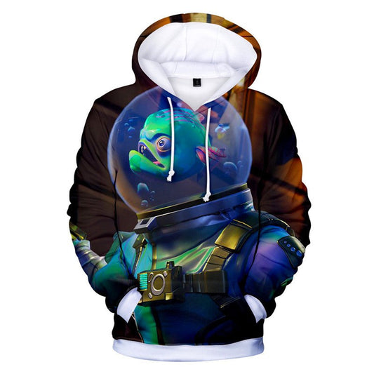 Sweat à capuche Fortnite Léviathan Fishman 