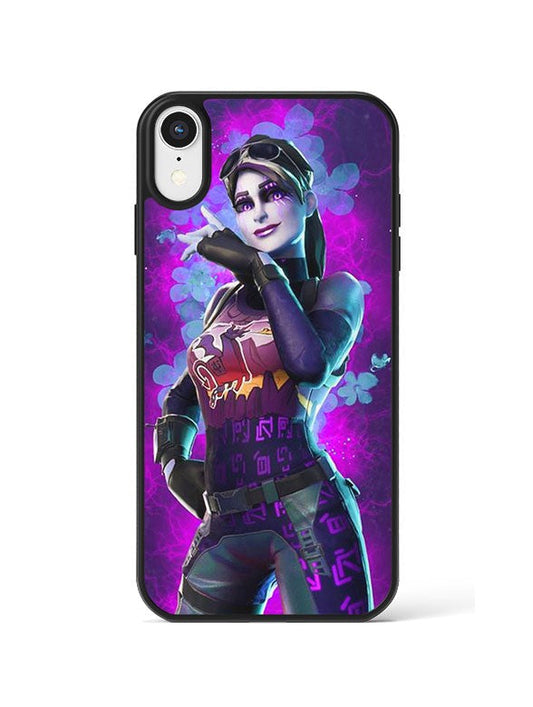 Coque iPhone Fortnite Bombardier Sombre 