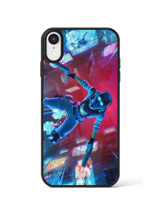 Coque iPhone Fortnite Velocity Néon 