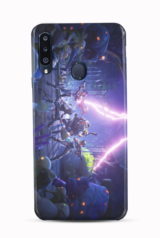 Coque de téléphone Fortnite Samsung Storm Fight (Série A)