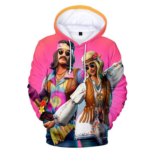 Sweat à capuche Fortnite Hippie