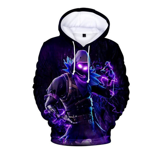 Sweat à capuche Fortnite Le Corbeau 