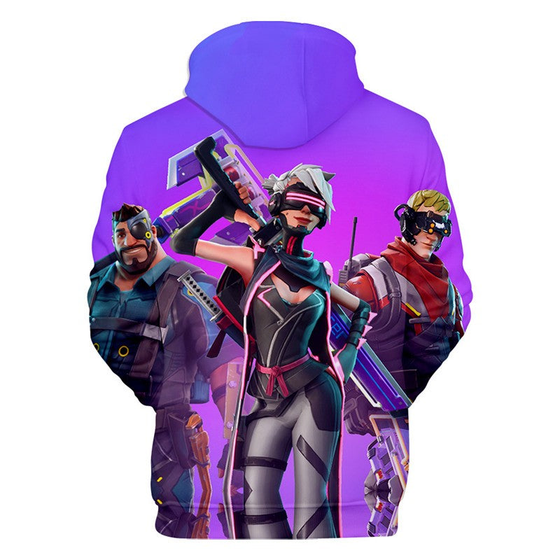 Fortnite Hoodie Cyberpunk Heroes