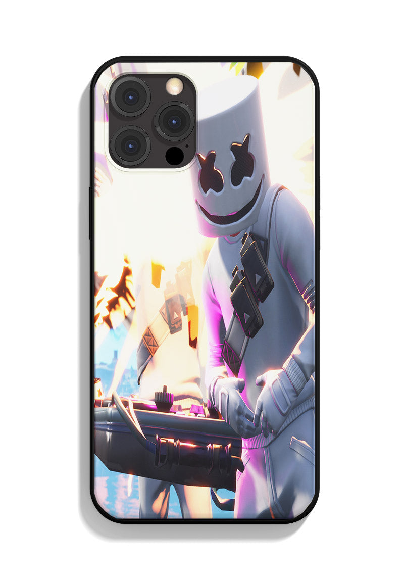 Coque iPhone Fortnite DJ Marshmello