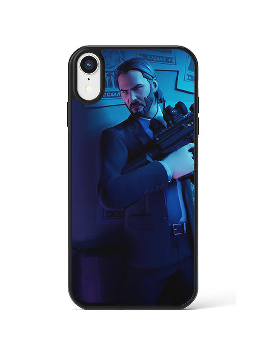 Coque iPhone Fortnite John Wick