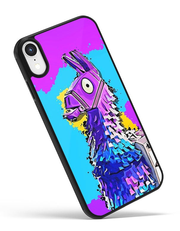 Coque et skin iPhone Fortnite Lama