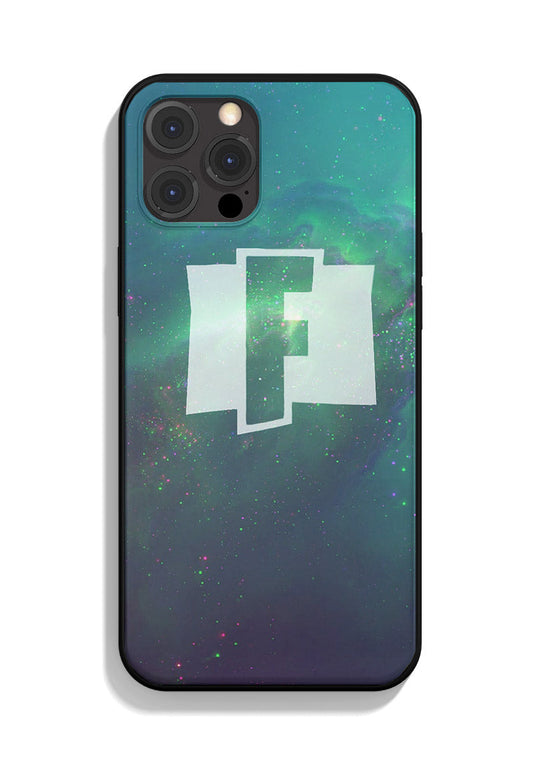 Coque iPhone Fortnite Logo Galaxie