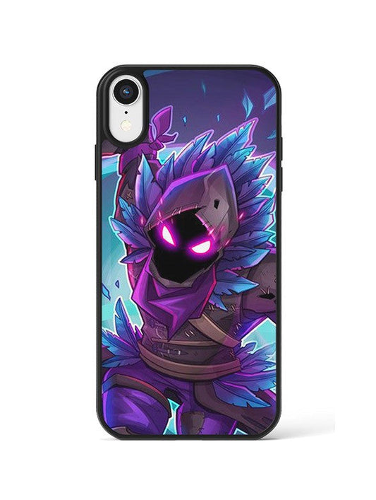 Coque iPhone Fortnite Corbeau