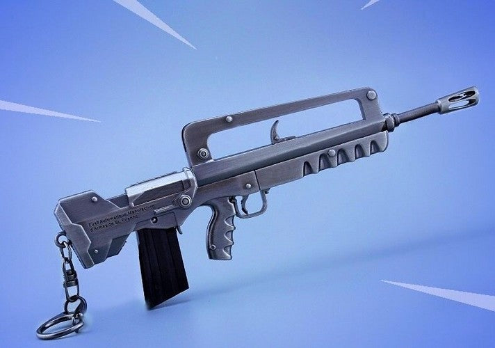 Fortnite Keychain Famas