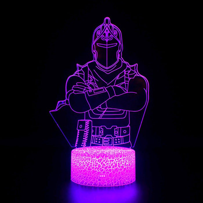 Lampe Fortnite Chevalier Noir