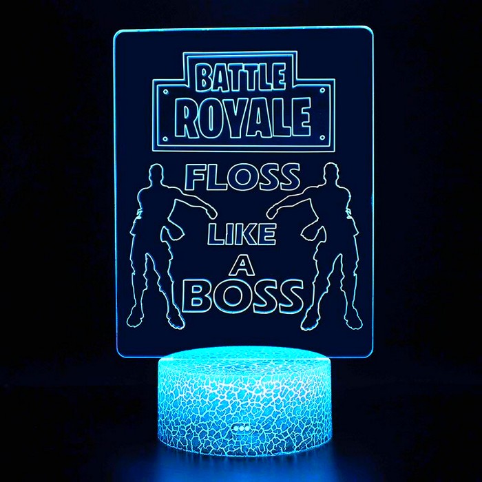 Lampe Fortnite Floss comme un patron