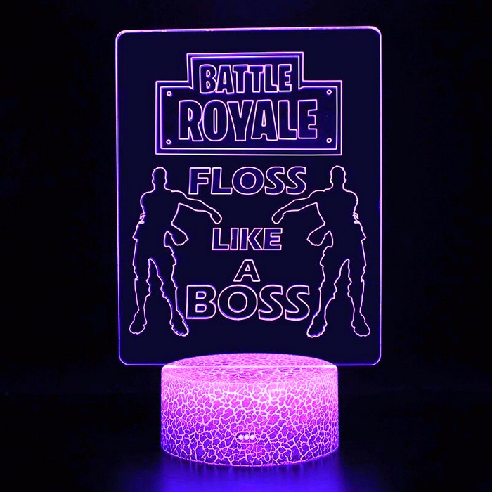 Lampe Fortnite Floss comme un patron