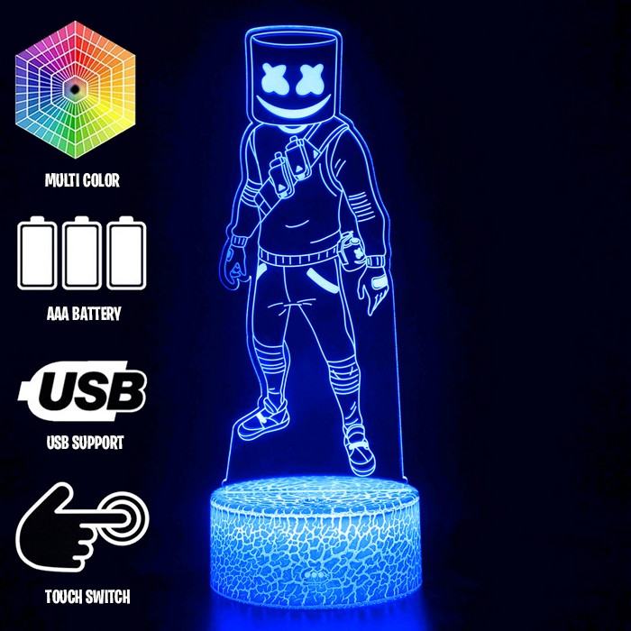 Fortnite Lamp Marshmello