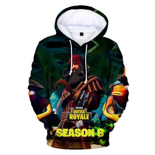 Fortnite Hoodie Red Blackheart