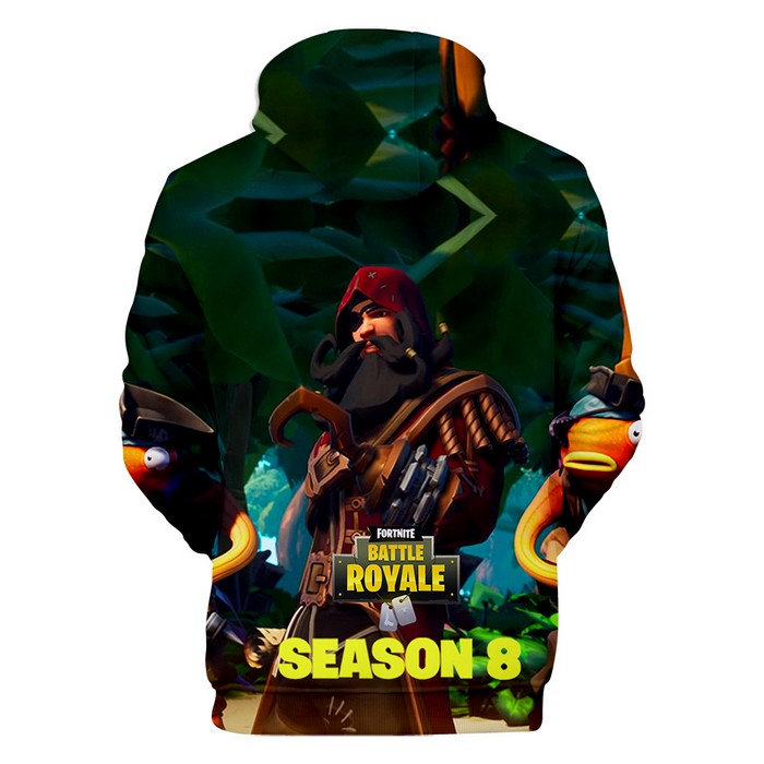 Fortnite Hoodie Red Blackheart