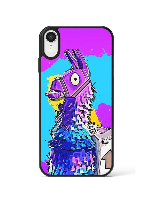 Coque et skin iPhone Fortnite Lama