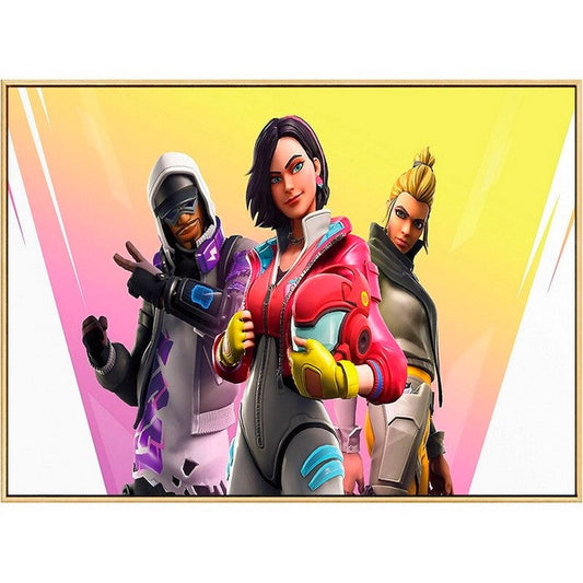 Affiche Fortnite Combattants du futur 