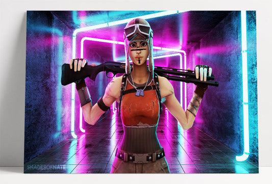 Affiche Fortnite Renegade Raider