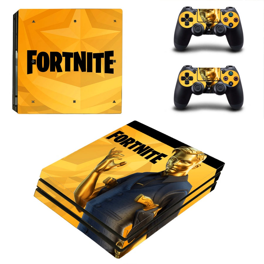 Fortnite Stickers PS4 Golden Midas