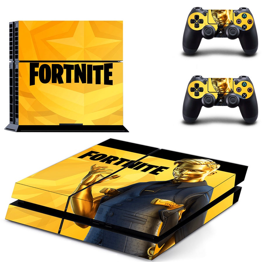 Fortnite Stickers PS4 Golden Midas