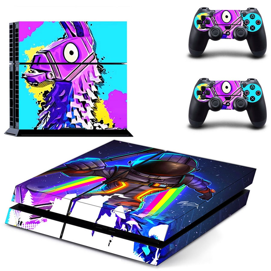 Fortnite Stickers PS4 Llama and Dark Voyager