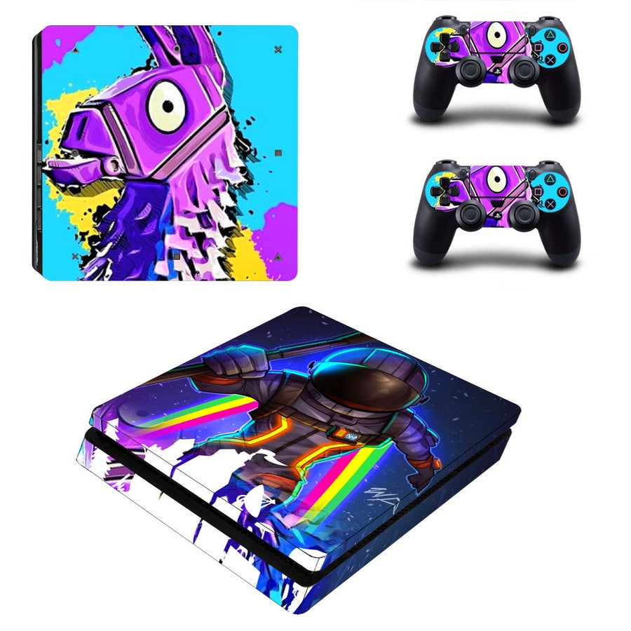 Fortnite Stickers PS4 Llama and Dark Voyager