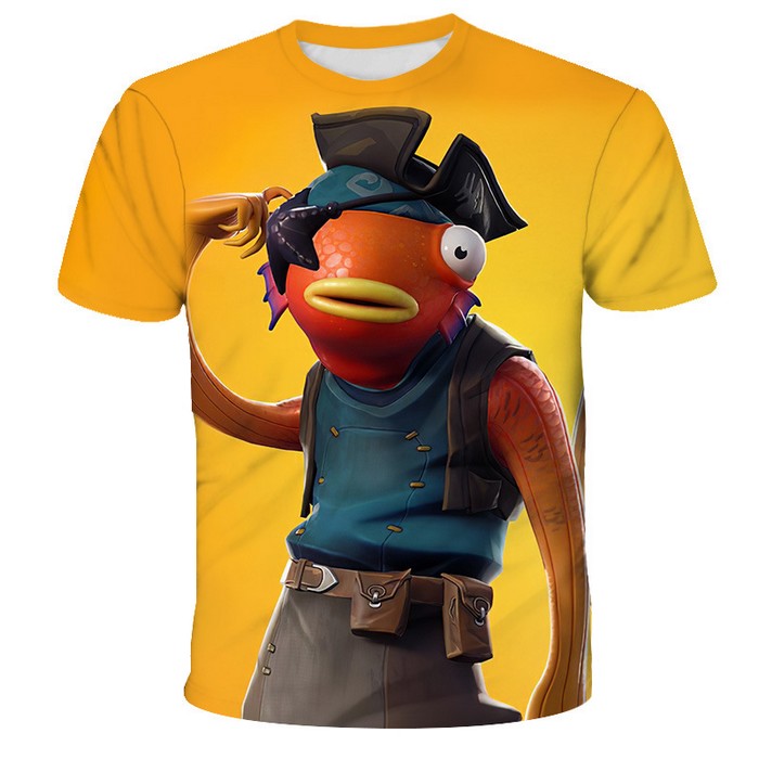 Fortnite T-Shirt Bâton de Poisson