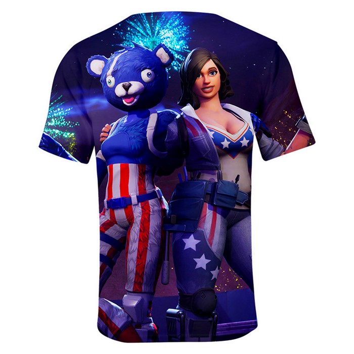 Fortnite T-Shirt Independence Day