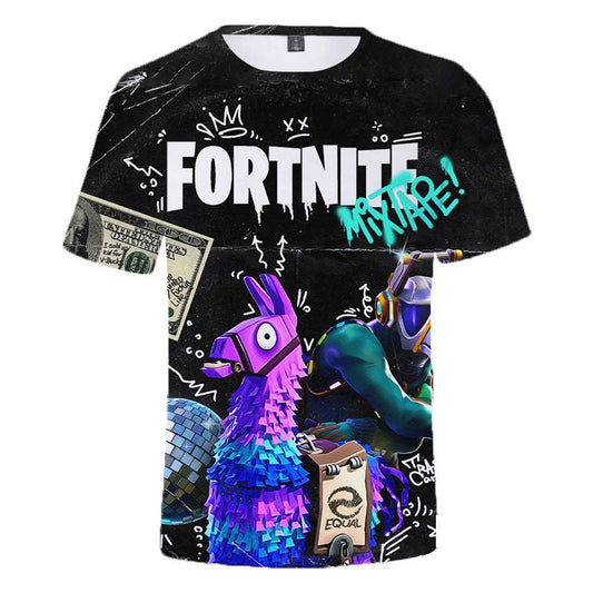 Fortnite T-Shirt Llama Mixtape