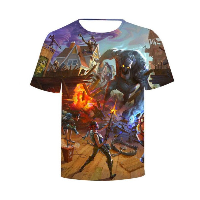 Fortnite T-Shirt Attaque de Monstres 