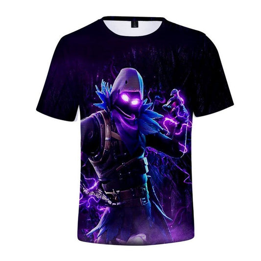 T-Shirt Fortnite Corbeau Éclair 