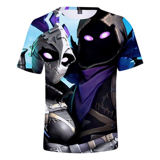 Fortnite T-Shirt Corbeau et Ravage