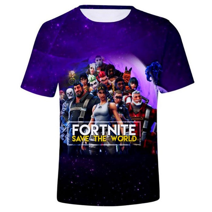 Fortnite T-Shirt Sauver l'équipe du monde