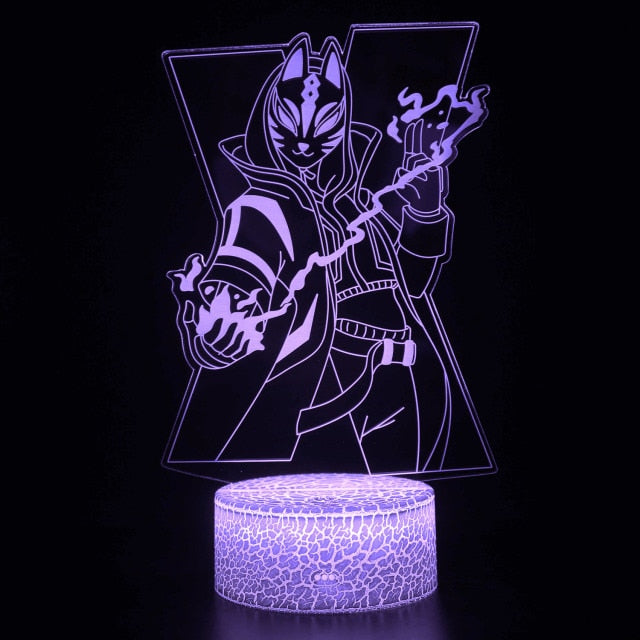 Lampe Fortnite Roi Des Glaces