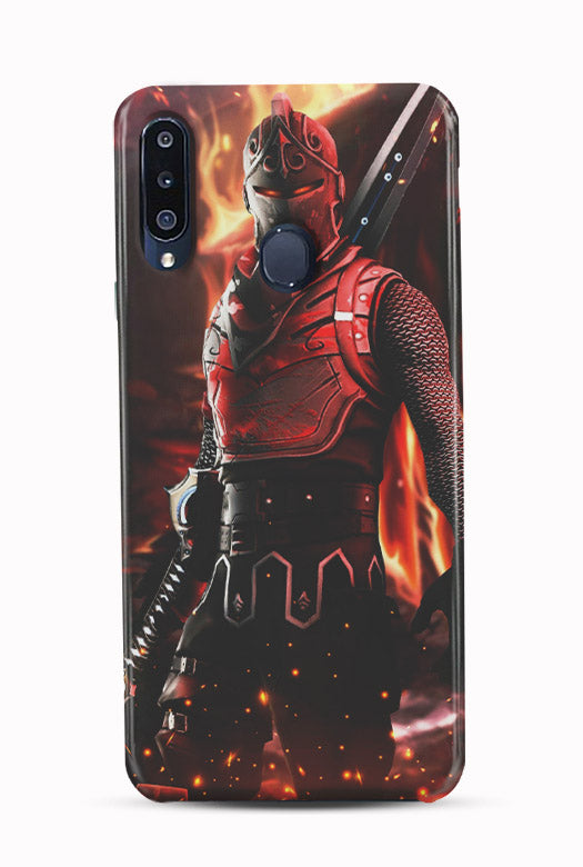 Coque de téléphone Fortnite Samsung Galaxy Chevalier Noir