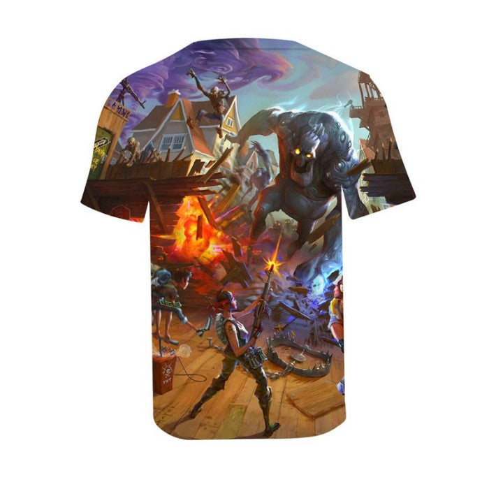 Fortnite T-Shirt Attaque de Monstres 